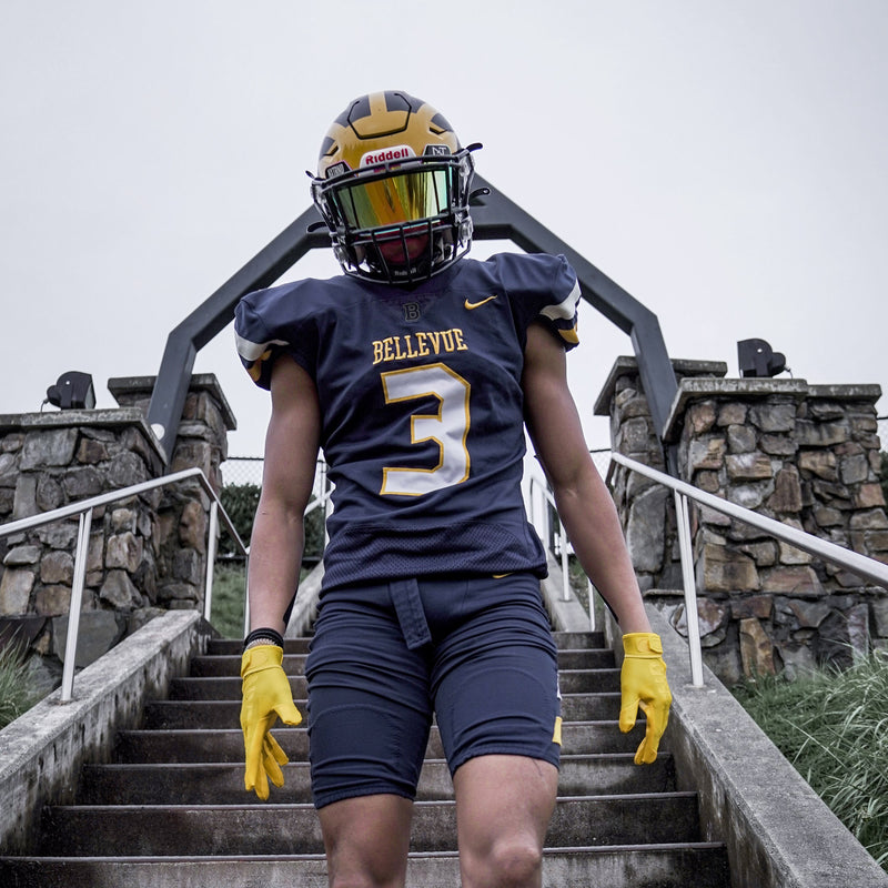 Load image into Gallery viewer, NXTRND VZR1™ Football Visor Gold