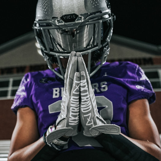 NXTRND G1™ Football Gloves Grey