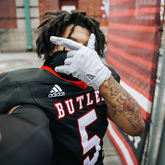 NXTRND G2™ Football Gloves Grey