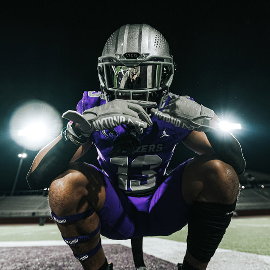 NXTRND G1™ Football Gloves Grey