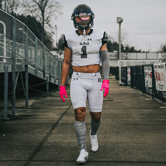 NXTRND XTD™ Scrunch Football Socks Light Grey