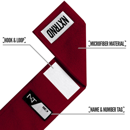 Nxtrnd SKL™ Football Skill Towel Maroon
