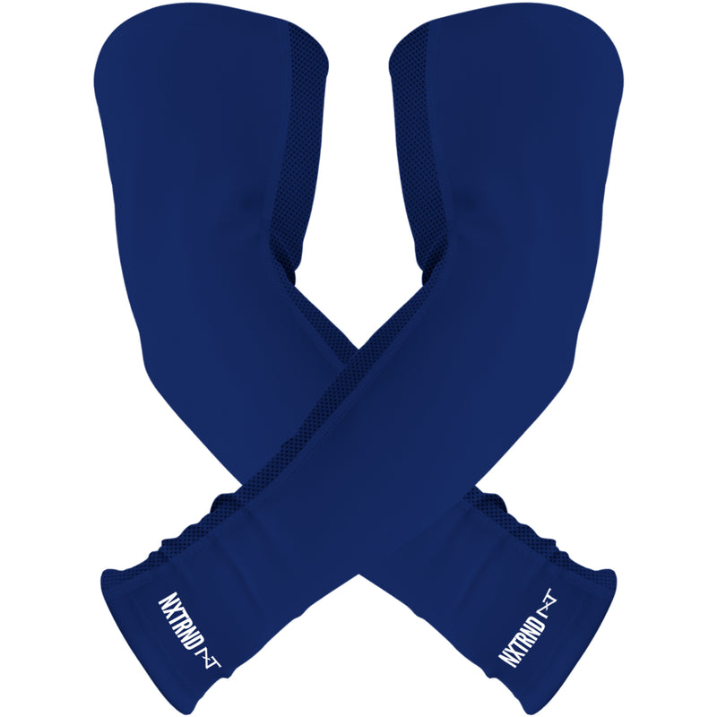 Load image into Gallery viewer, NXTRND AirTek™ Arm Sleeves Navy Blue (1 Pair)
