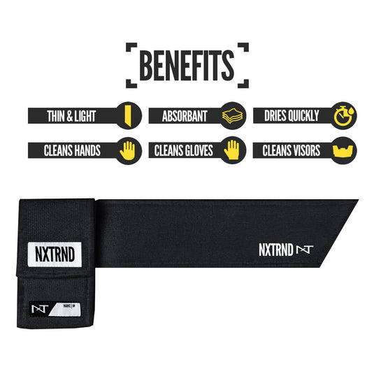 Nxtrnd SKL™ Football Skill Towel Black