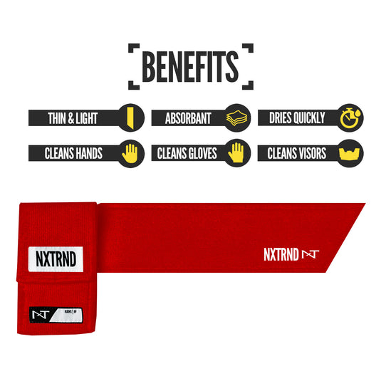 Nxtrnd SKL™ Football Skill Towel Red