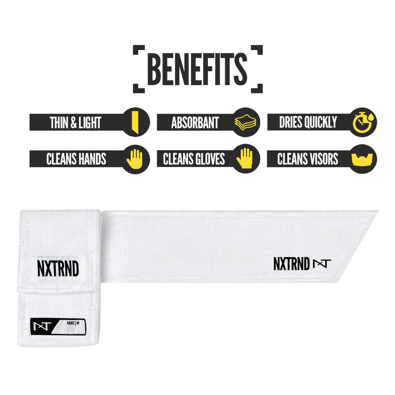 Load image into Gallery viewer, Nxtrnd SKL™ Football Skill Towel White