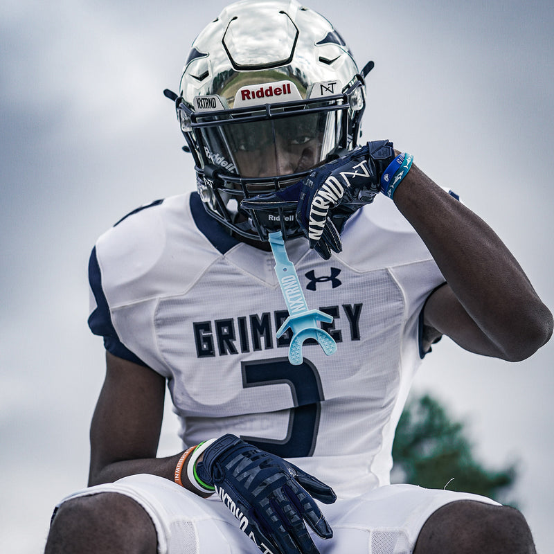 Load image into Gallery viewer, NXTRND G1™ Football Gloves Navy Blue