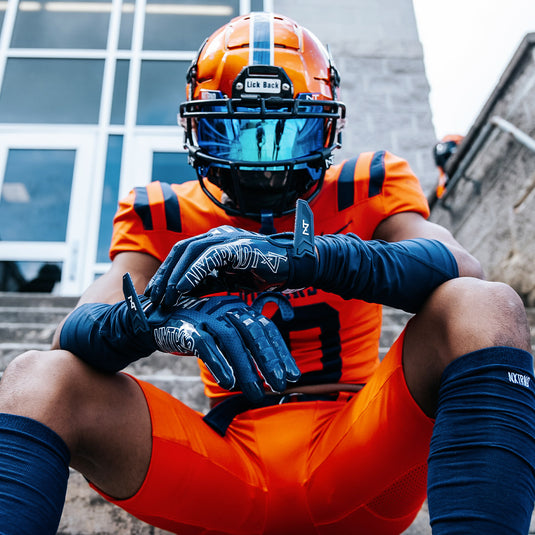 NXTRND G2™ Football Gloves Navy Blue