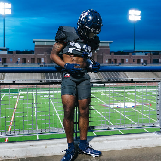 NXTRND Quarter Football Socks Navy Blue 3-Pairs