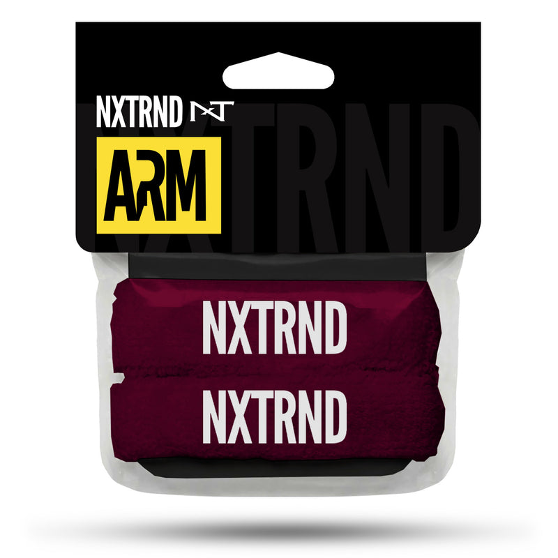 Load image into Gallery viewer, NXTRND Arm Bands Maroon (1 Pair)