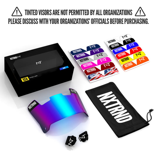 NXTRND VZR1™ Football Visor Blue