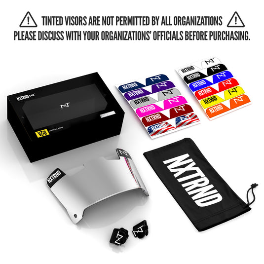 NXTRND VZR1™ Football Visor Clear Mirror