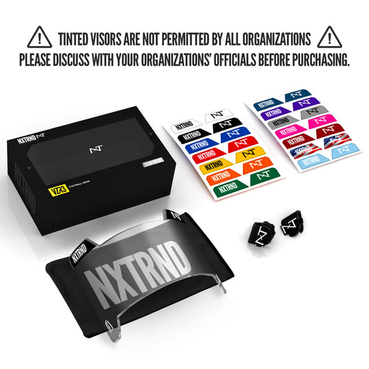 NXTRND VZR3™ Football Visor Clear Mirror
