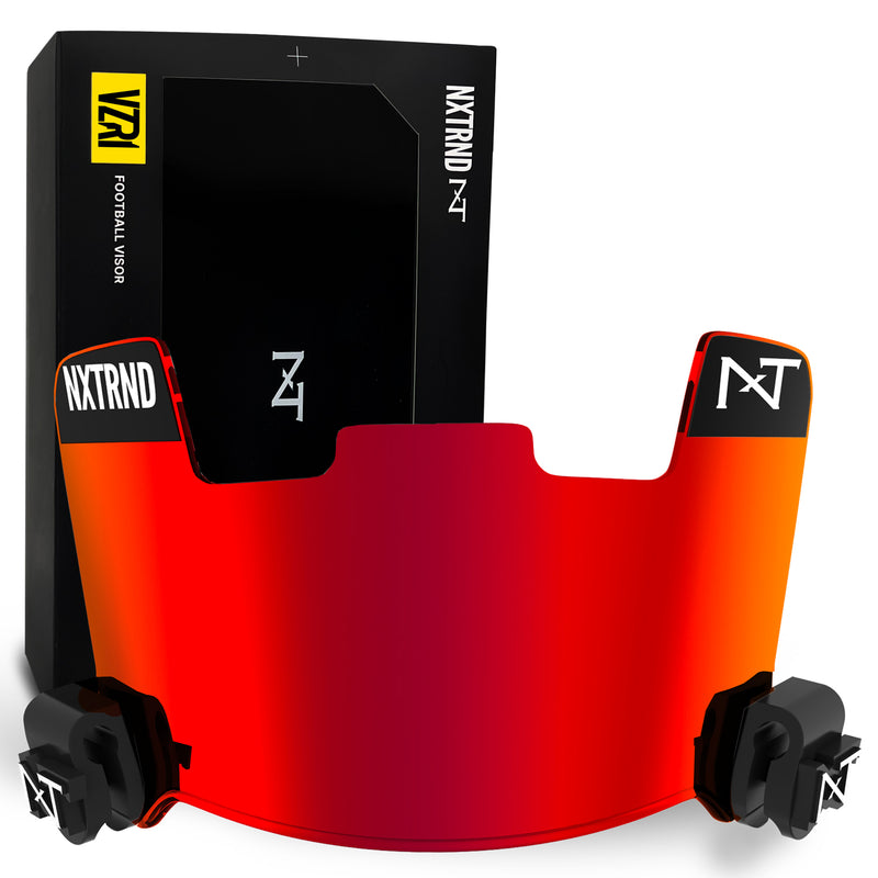 Load image into Gallery viewer, NXTRND VZR1™ Football Visor Red
