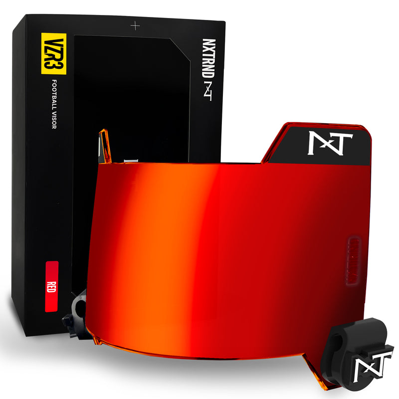 Load image into Gallery viewer, NXTRND VZR3™ Football Visor Red