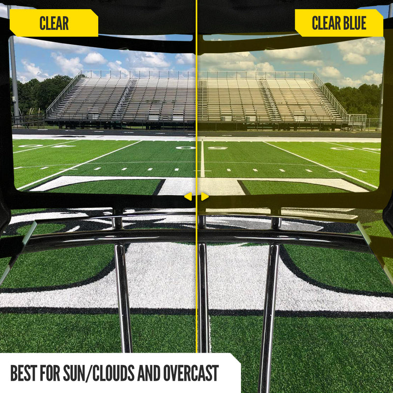 Load image into Gallery viewer, NXTRND VZR3™ Football Visor Clear Blue