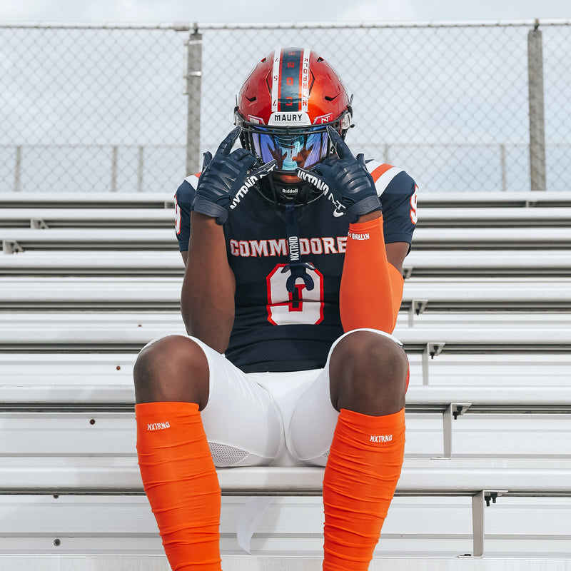 Load image into Gallery viewer, NXTRND AirTek™ Arm Sleeves Orange (1 Pair)
