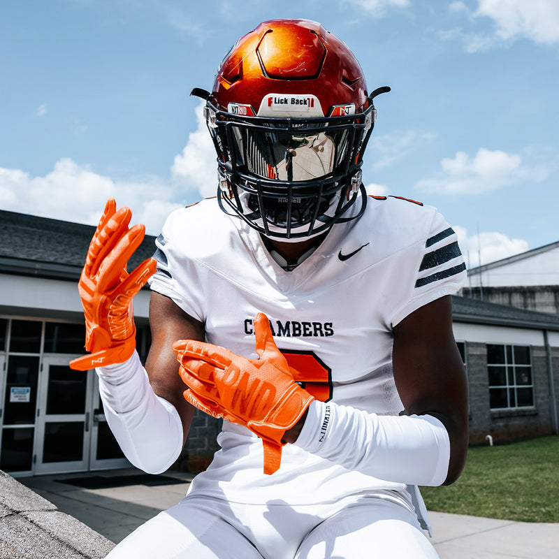 Load image into Gallery viewer, NXTRND G2™ Football Gloves Orange
