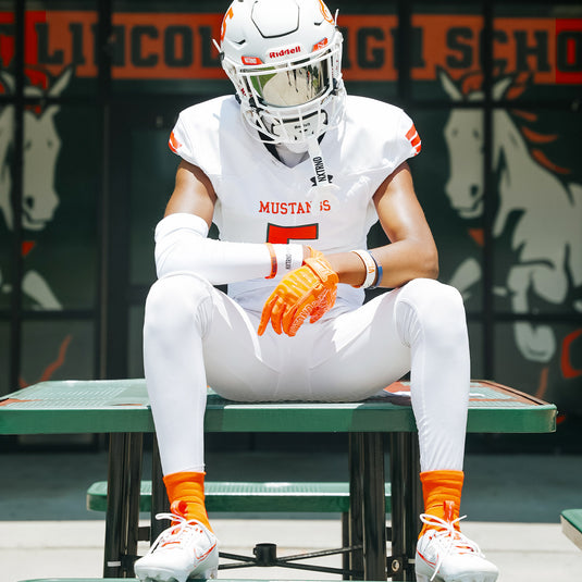 NXTRND Quarter Football Socks Orange 3-Pairs