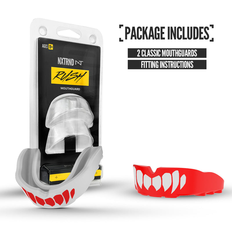 Load image into Gallery viewer, NXTRND Rush™ Red &amp; White Fangs (2 Pack)
