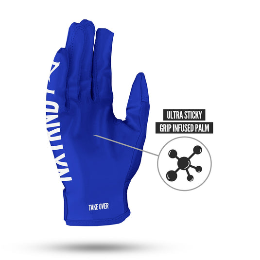 NXTRND G1™ Football Gloves Blue