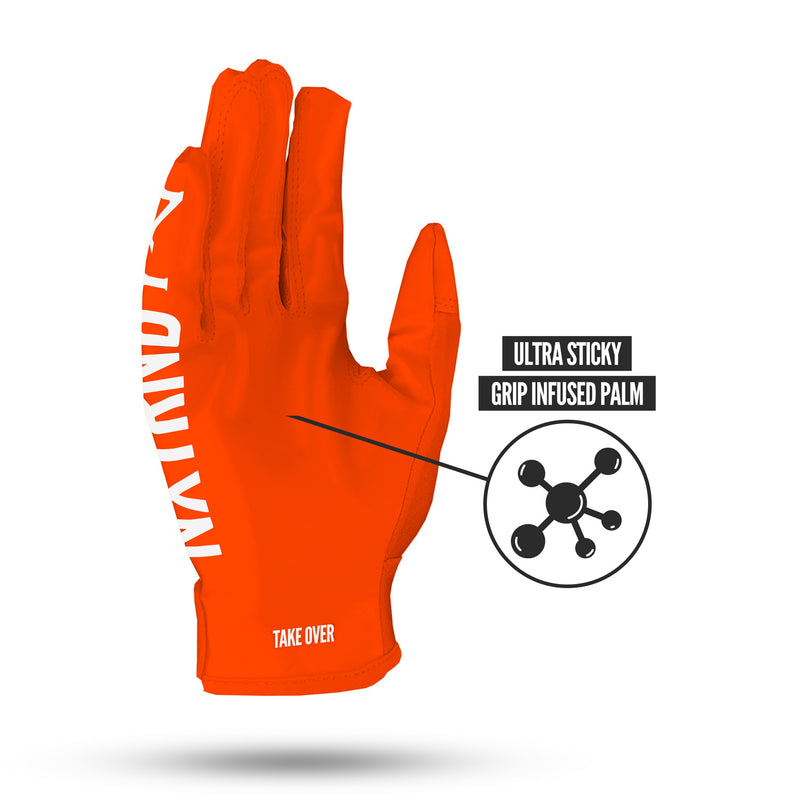 Load image into Gallery viewer, NXTRND G1™ Football Gloves Orange
