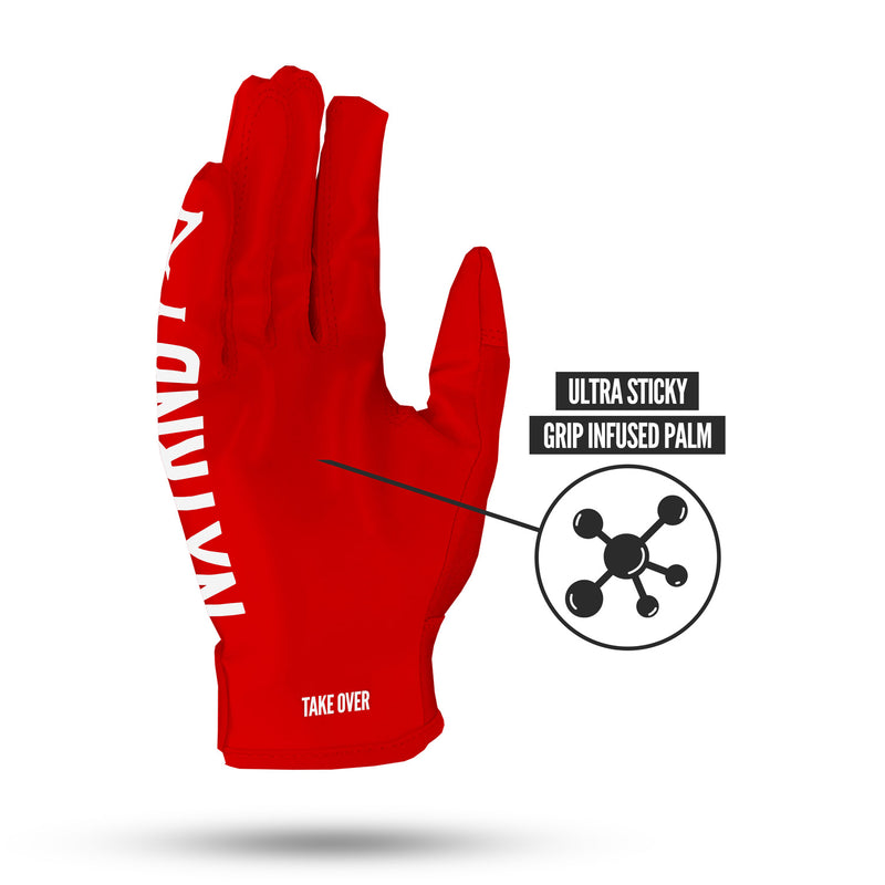 Load image into Gallery viewer, NXTRND G1™ Football Gloves Red
