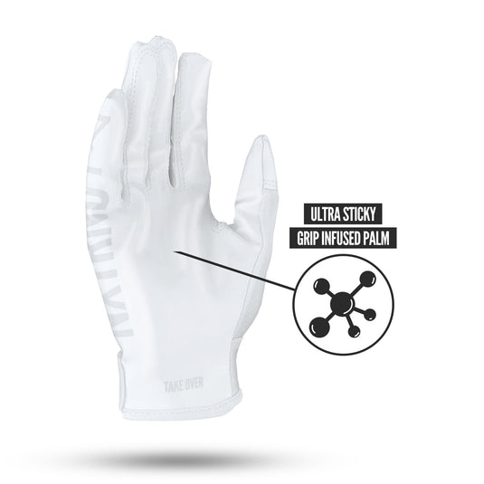 NXTRND G1™ Football Gloves White