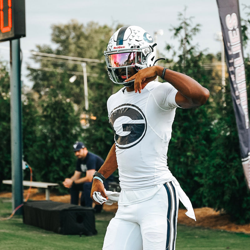 Load image into Gallery viewer, NXTRND VZR3™ Football Visor Clear Pink