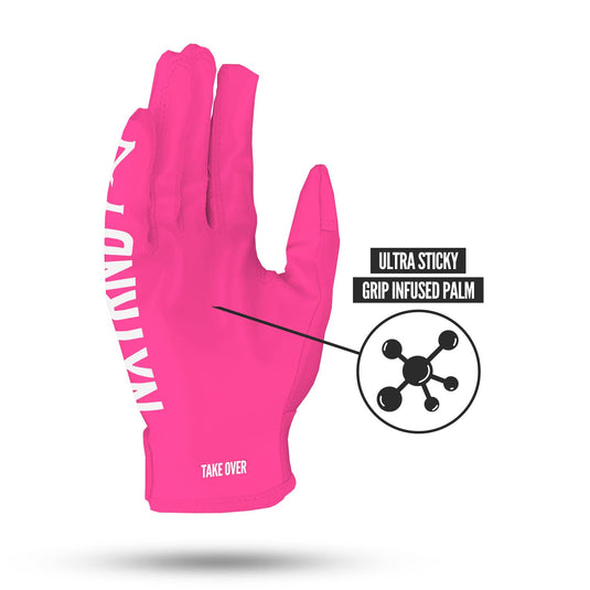 NXTRND G1™ Football Gloves Pink