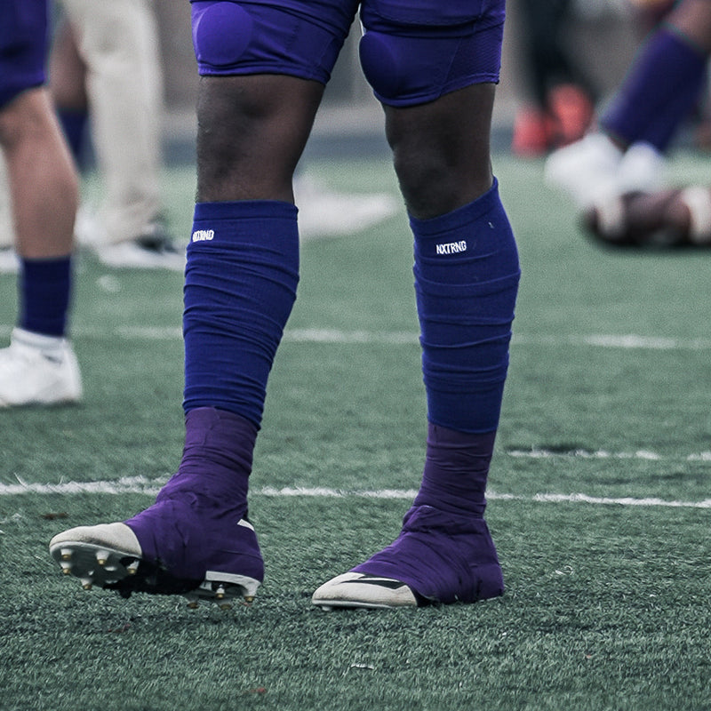 Load image into Gallery viewer, Football Socks Purple