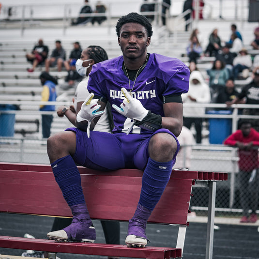 Football Socks Purple