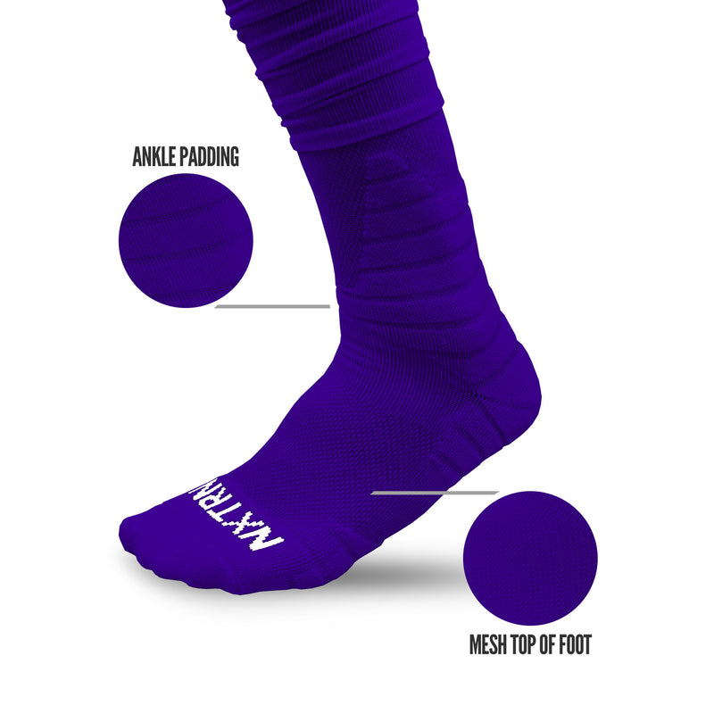 Load image into Gallery viewer, Football Socks Benefits