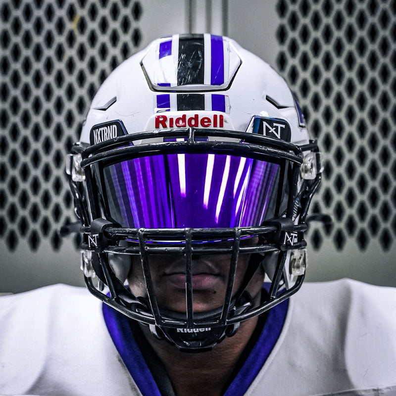 Load image into Gallery viewer, NXTRND VZR1™ Football Visor Purple