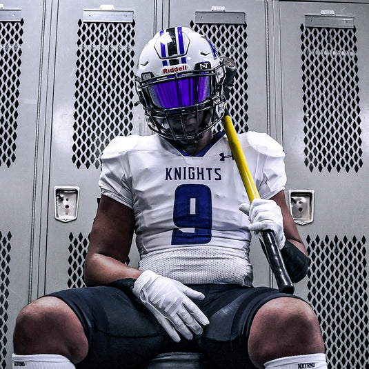 NXTRND VZR1™ Football Visor Purple