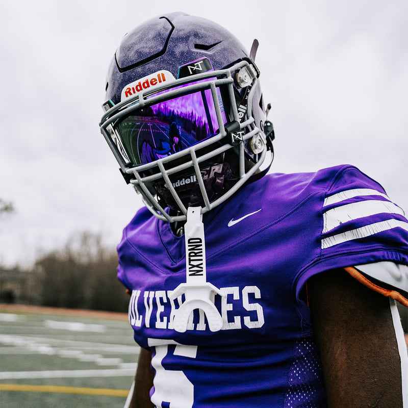 Load image into Gallery viewer, NXTRND VZR3™ Football Visor Purple