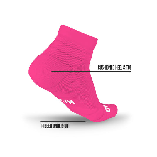 NXTRND Quarter Football Socks Pink 3-Pairs