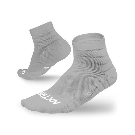 NXTRND Quarter Football Socks Grey 3-Pairs