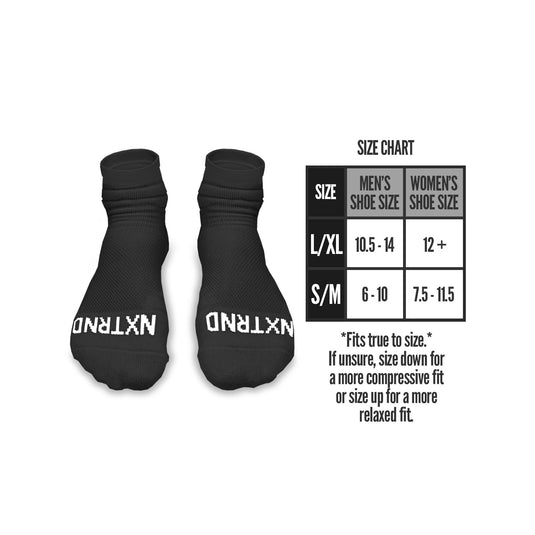 NXTRND Quarter Football Socks Black 3-Pairs