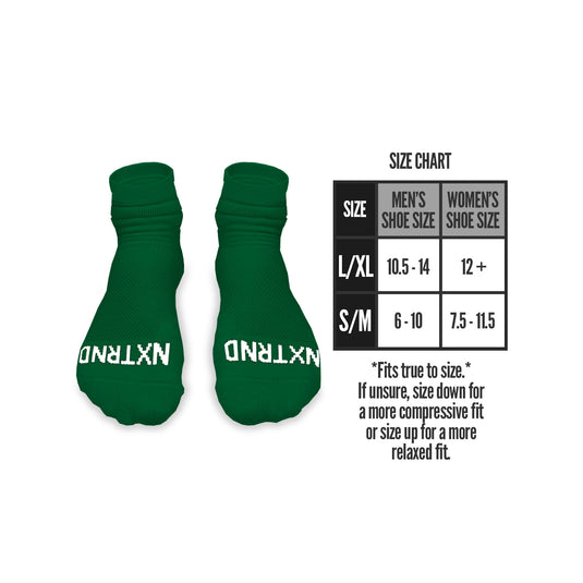 NXTRND Quarter Football Socks Green 3-Pairs