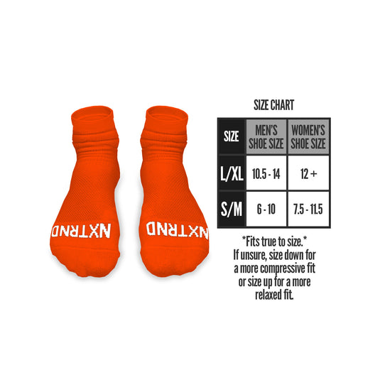 NXTRND Quarter Football Socks Orange 3-Pairs