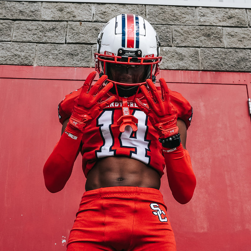 Load image into Gallery viewer, NXTRND G3™ Padded Football Gloves Red
