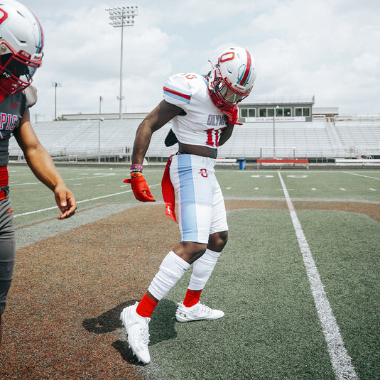 NXTRND Quarter Football Socks Red 3-Pairs