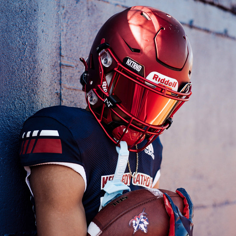Load image into Gallery viewer, NXTRND VZR1™ Football Visor Red
