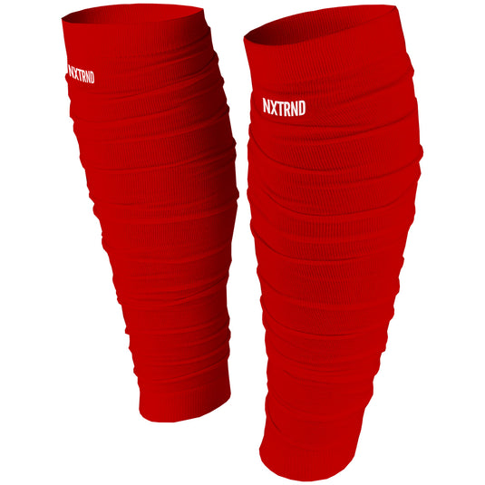 Football Leg Sleeves Red