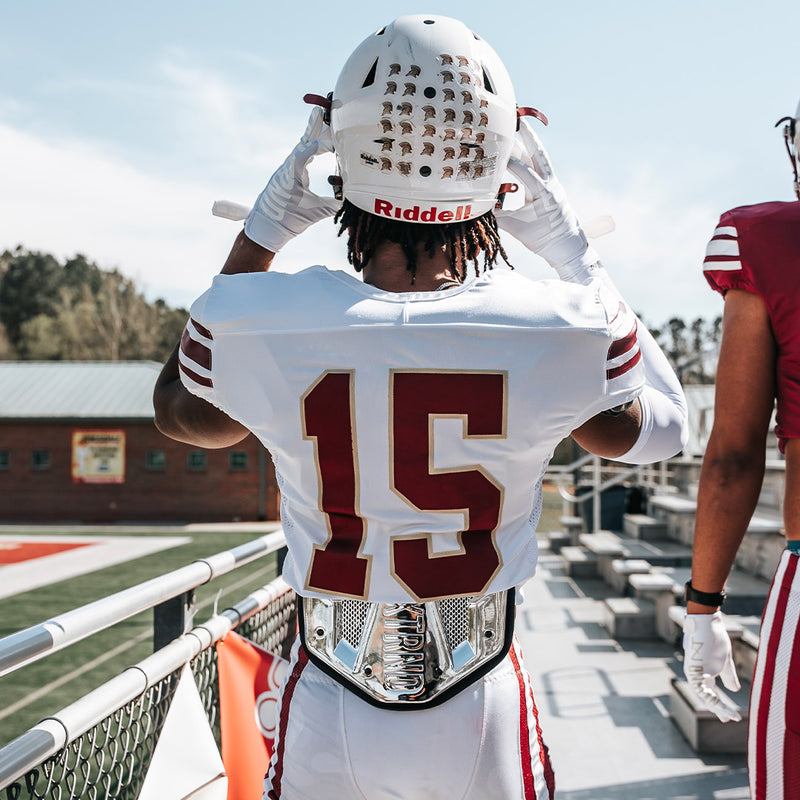 Load image into Gallery viewer, NXTRND B-PLATE™ Football Back Plate Silver
