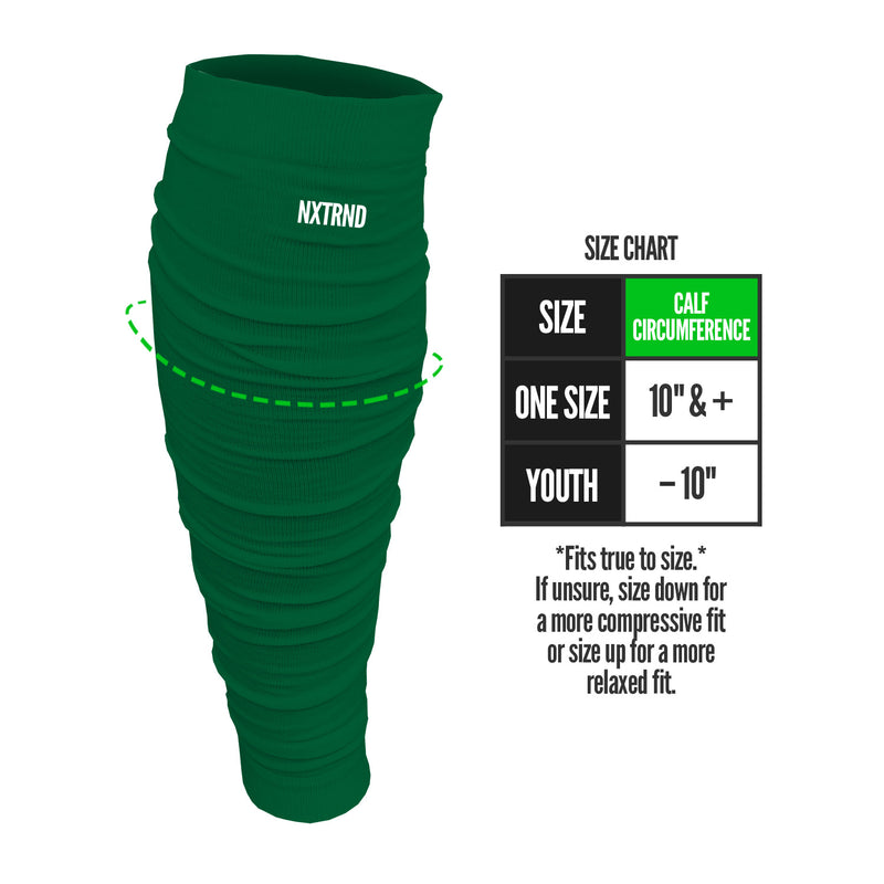 Load image into Gallery viewer, NXTRND Football Leg Sleeves Dark Green
