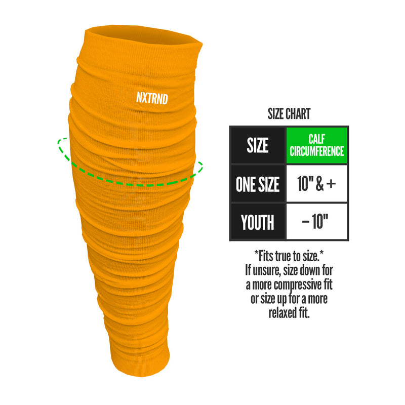 Load image into Gallery viewer, NXTRND Football Leg Sleeves Yellow
