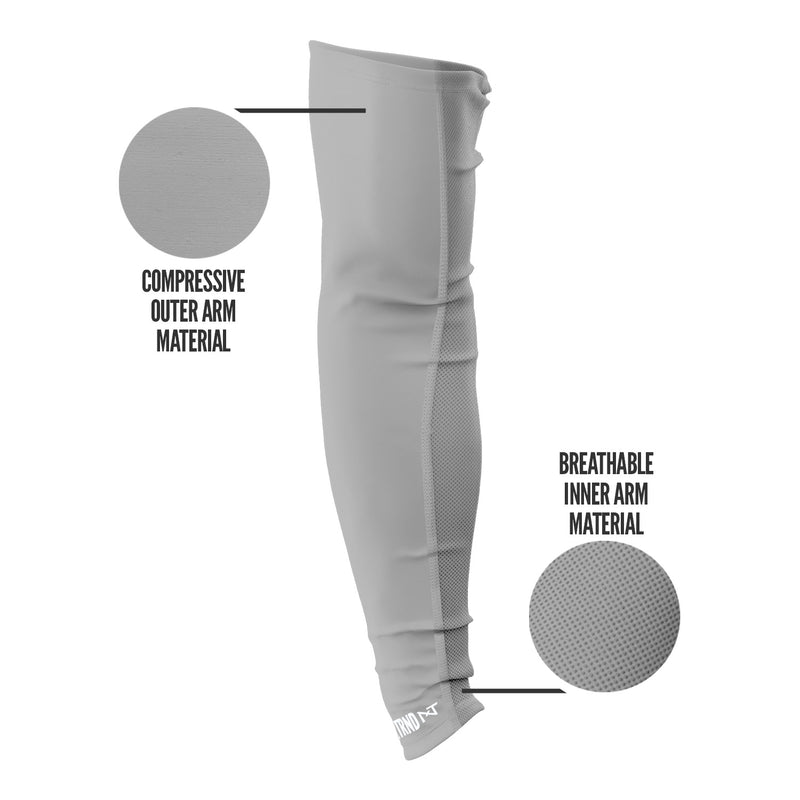 Load image into Gallery viewer, NXTRND AirTek™ Arm Sleeves Grey (1 Pair)
