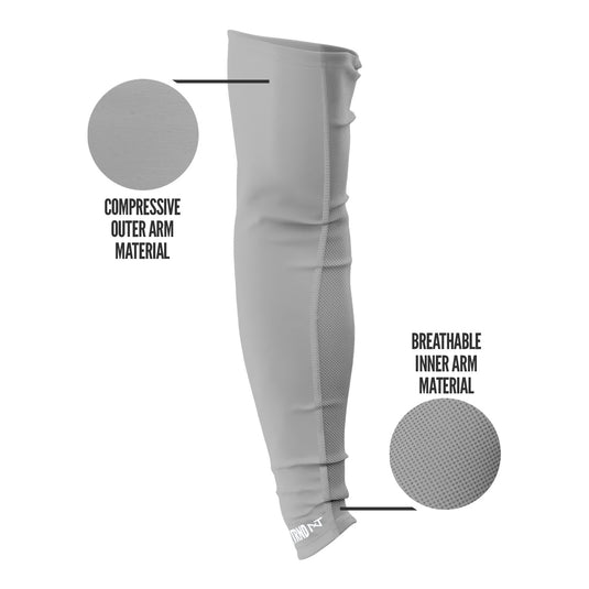 NXTRND AirTek™ Arm Sleeves Grey (1 Pair)